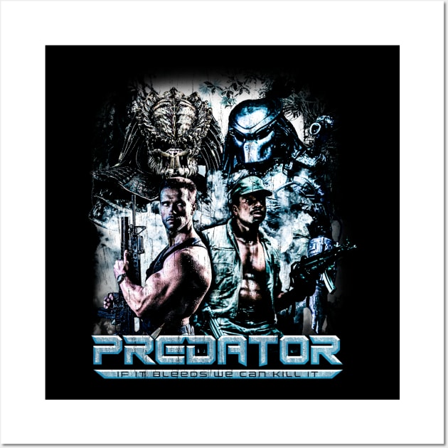 Predator Wall Art by nickbaileydesigns